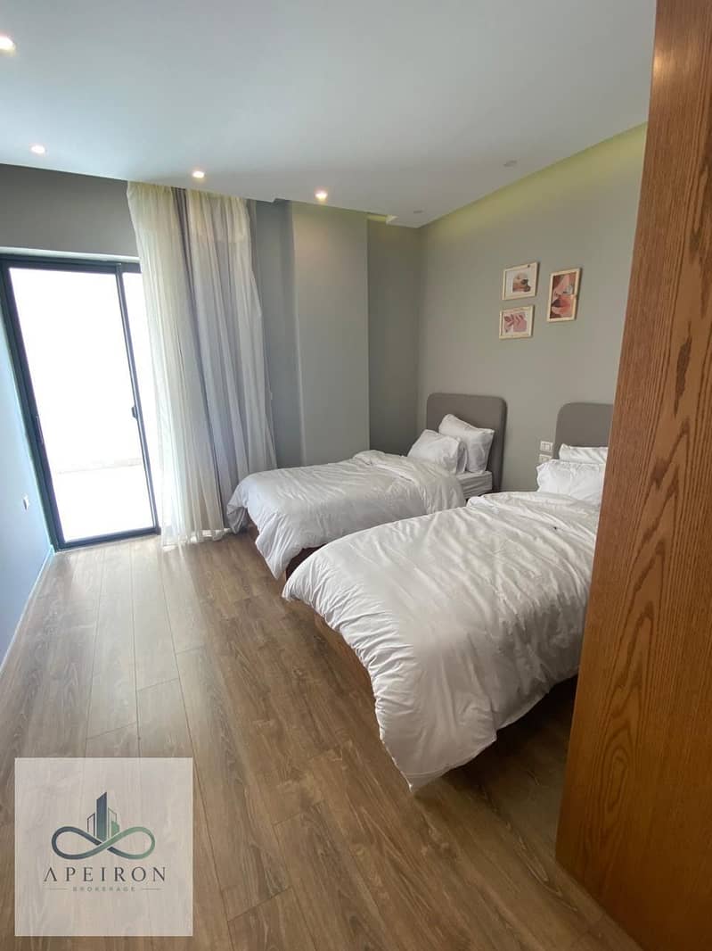 Corner Garden Apartment for Rent in Lake View Residence – New Cairo Location: Lake View Residence – Fifth Settlement – New Cairo Unit Type: Corner Garden Apartment for Rent Status: Ready to Move In – pohled 3
