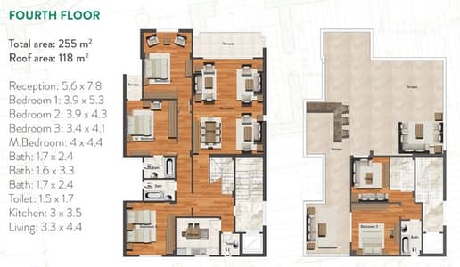 4 Bedroom Penthouse for Sale in New Cairo, Cairo - بنتهاوس 255م + روف 118م للبيع في بروميناد التجمع الخامس – خصوصية تامة 4 Bedroom Penthouse for Sale in New Cairo, Cairo - بنتهاوس 255م + روف 118م للبيع في بروميناد التجمع الخامس – خصوصية تامة