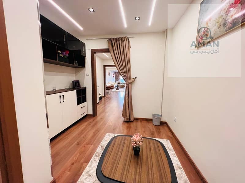 A luxurious apartment in Al-Akshid Street, Manil El-Roda, parallel to Abdul Aziz Al-Saud Street, with a Nile view from the balcony. - Widok 4