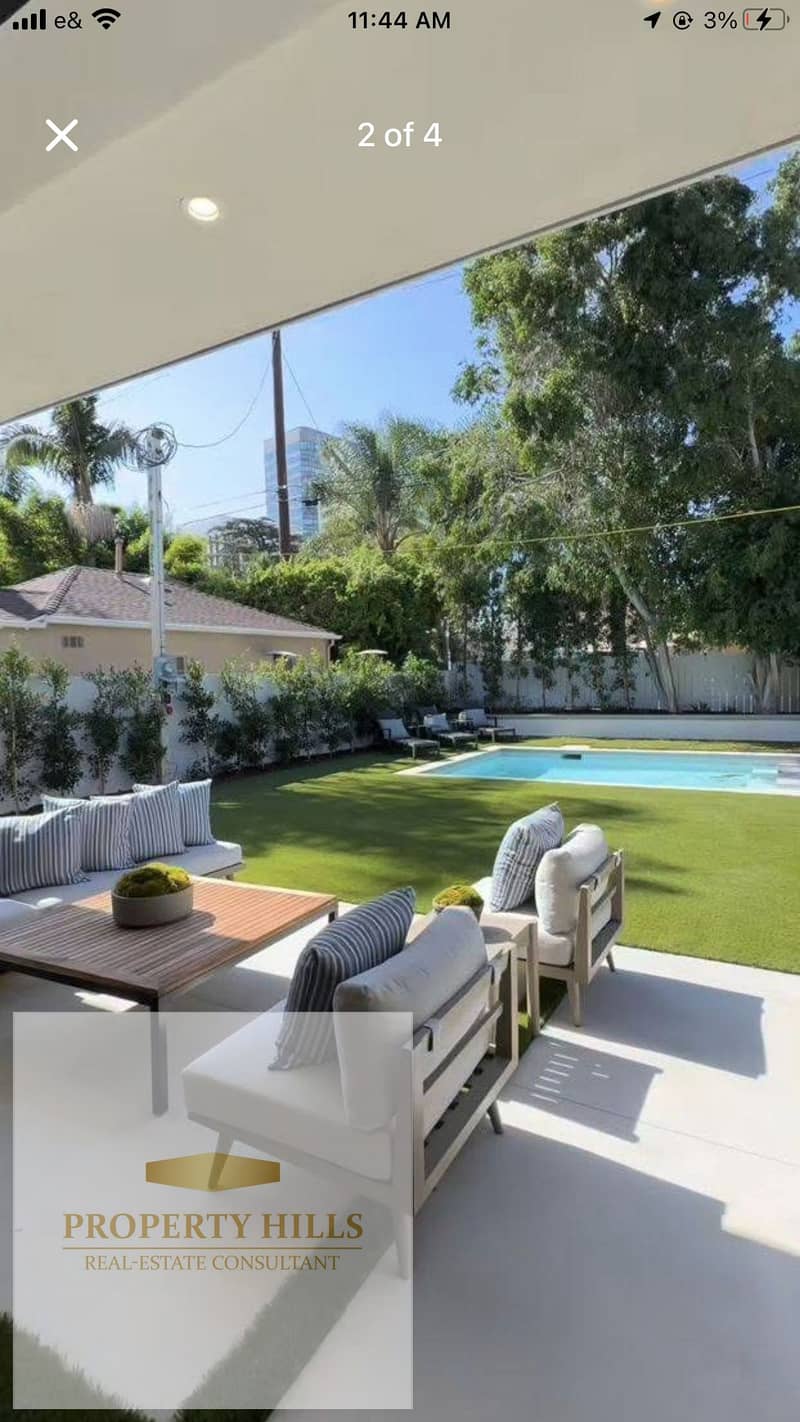Independent villa with a private pool in a high-end community decreased from its price of 10 million, area of 358 square meters, a compound of villas only, all Smart View landscaping next to La Vista City and Mivida. - Bild 2