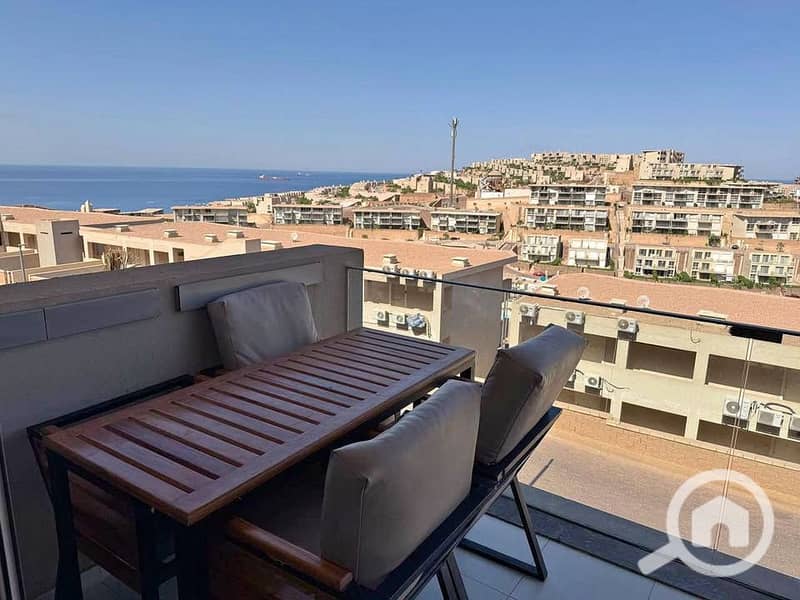 Direct Sea View Chalet for Sale in IL Monte Galala, Ain Sokhna | Smart Home | Ready for Viewing - Bild 6