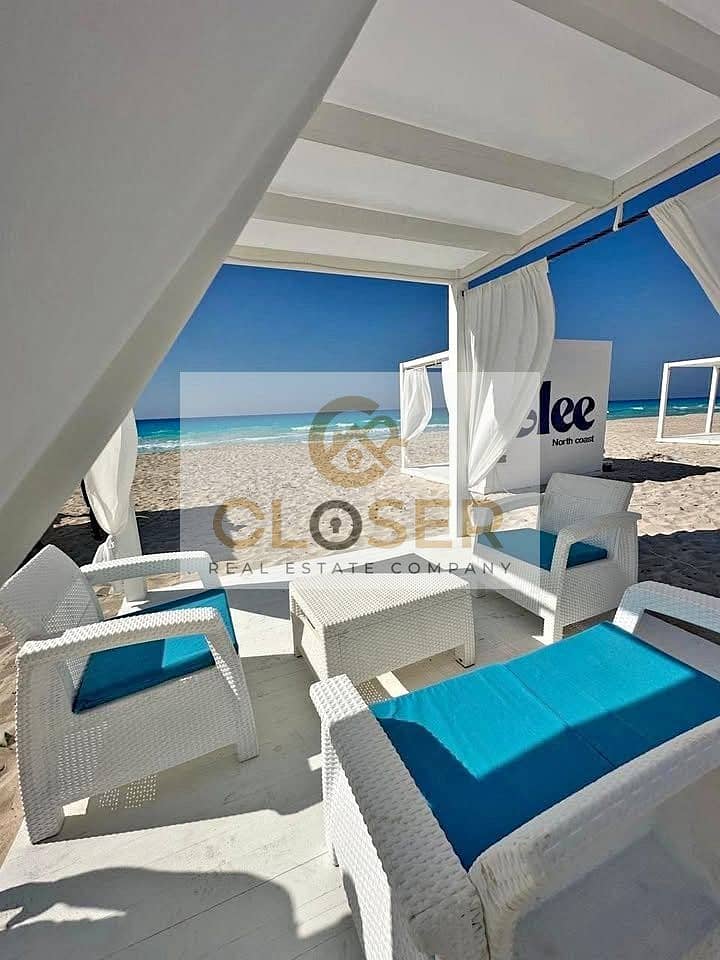 Own your fully finished hotel unit directly on the sea with ACs in the North Coast with inst over 10Y - Fler