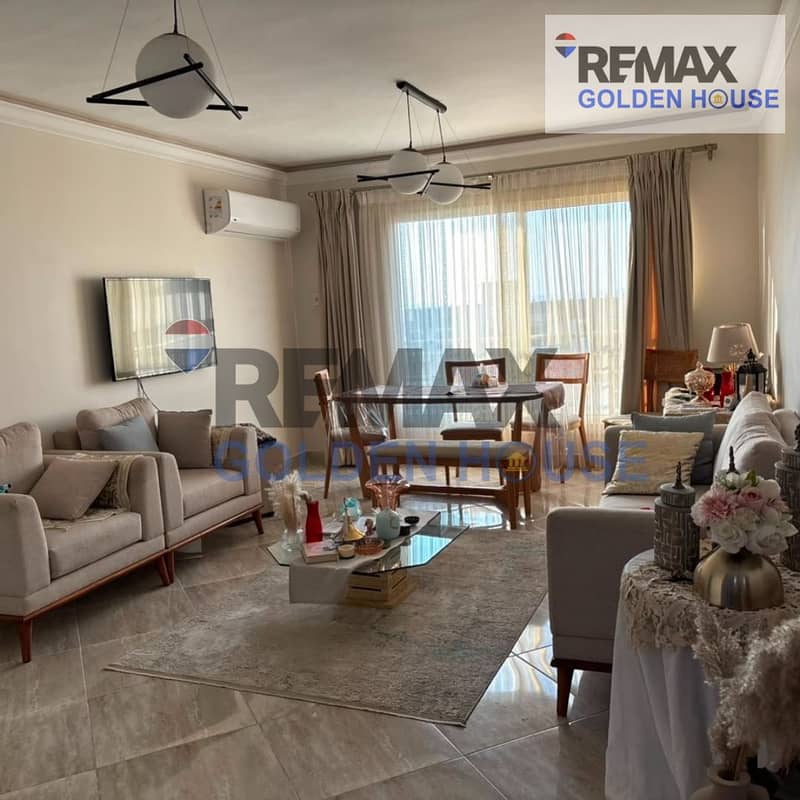 Super Lux Finished Apartment for Sale | Dar Misr – Phase 1 | El Shorouk City Prime location with a Garden View overlooking Green Hills Club. - Widok 3