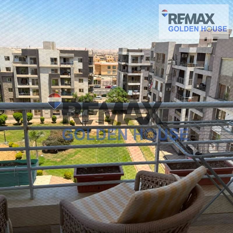 Super Lux Finished Apartment for Sale | Dar Misr – Phase 1 | El Shorouk City Prime location with a Garden View overlooking Green Hills Club. - Więcej