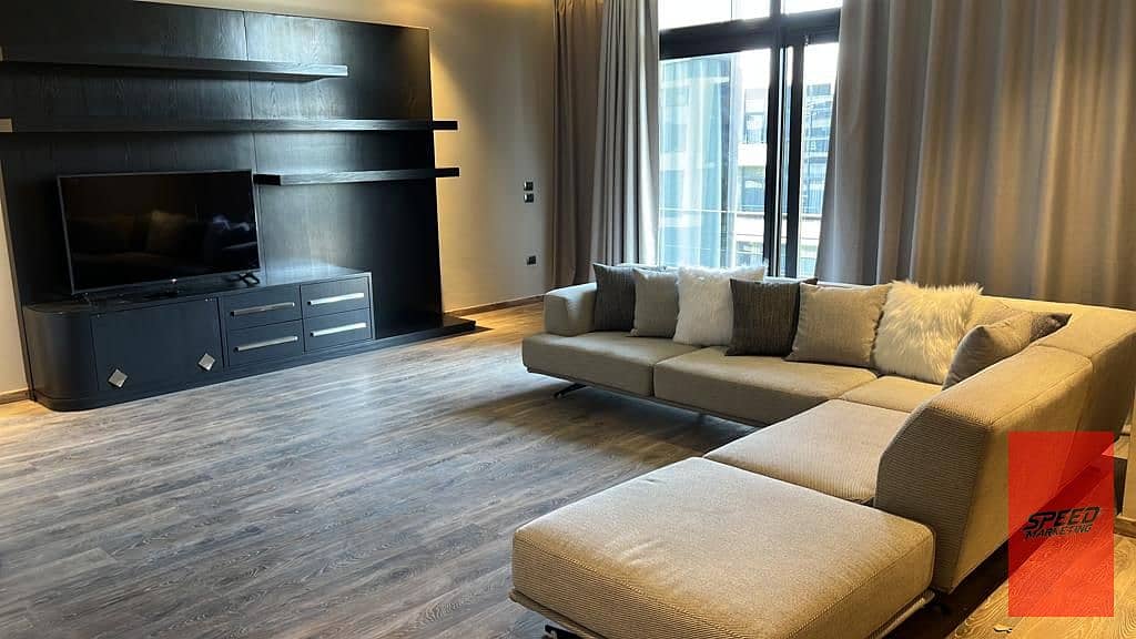 Hotel apartment for rent in the best compound, The Waterway, the best residential area, the best location, close to all services and 3 minutes away fr - Widok 6