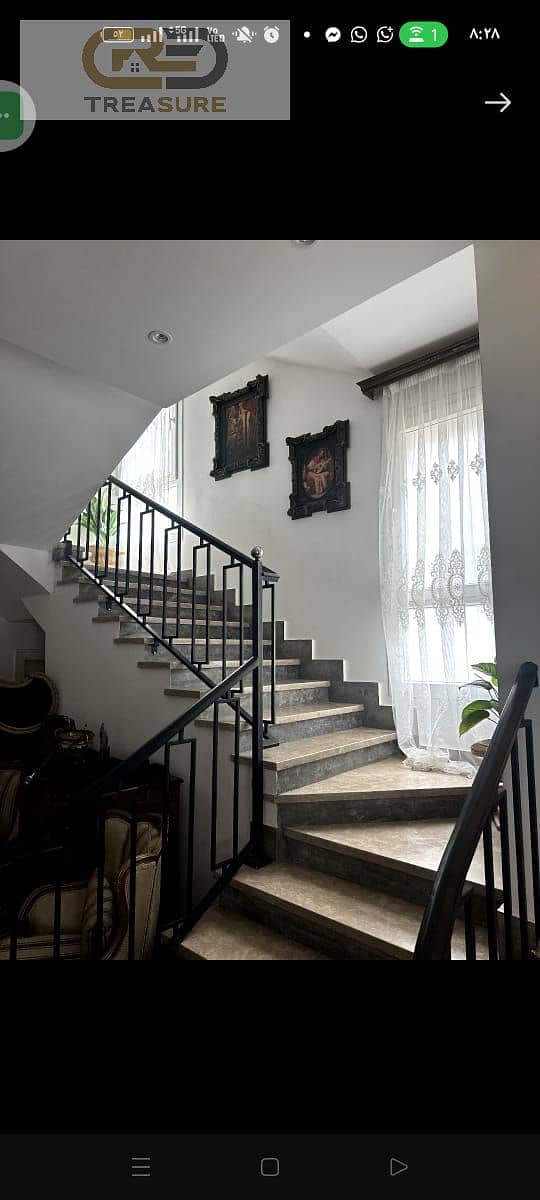 semi furnished Standalone villa for rent in PK2 - new cairo - Vista 2