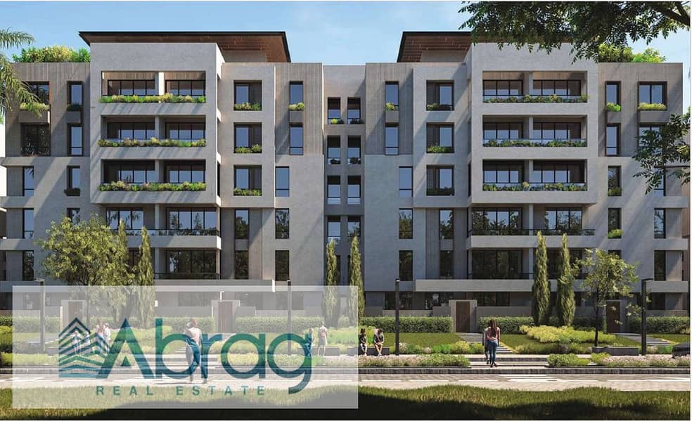 For sale, a 176m apartment with a pool view in SEVEN Residence compound, October Gardens, with installment plans up to 10 years linked to construction. - Widok 5