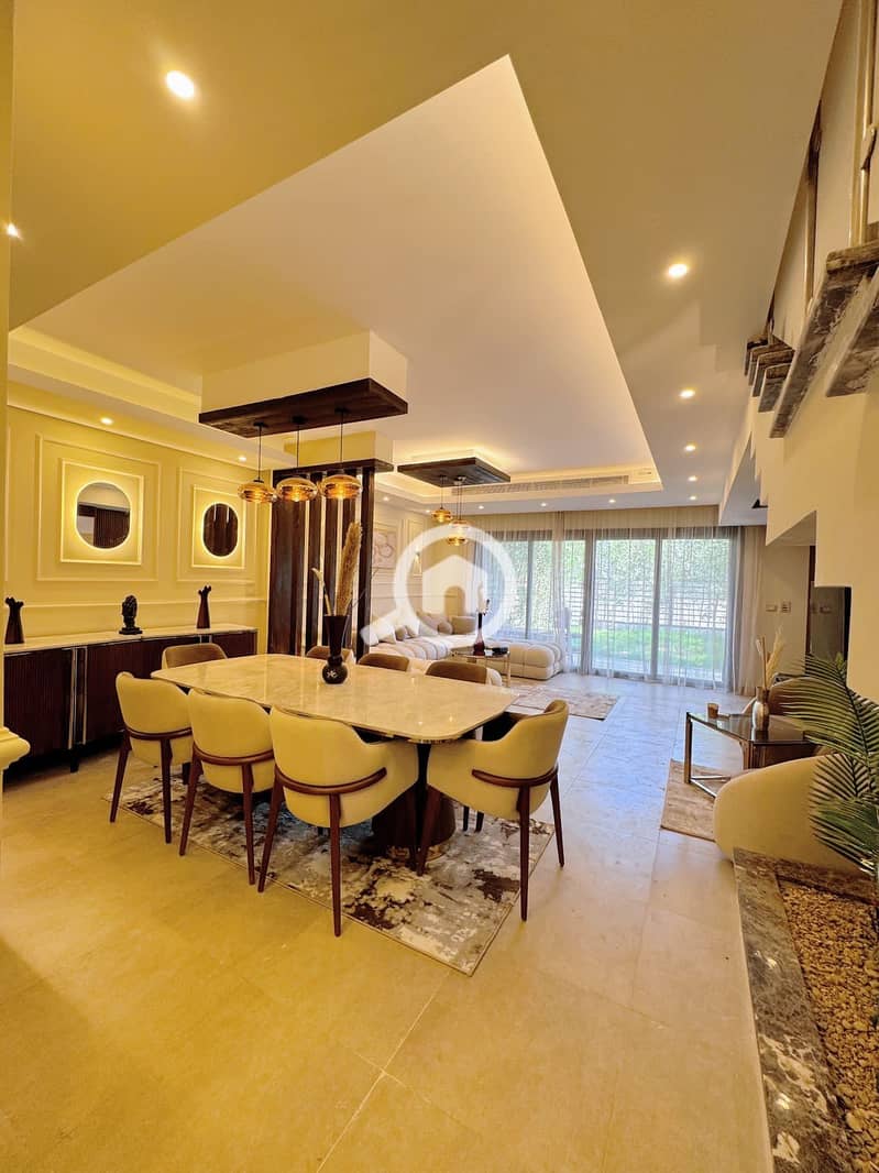Townhouse for rent New Cairo Fifth Settlement Hyde Park Golden Square near AUC fully furnished high end finishing ready to move - Aanzicht 6
