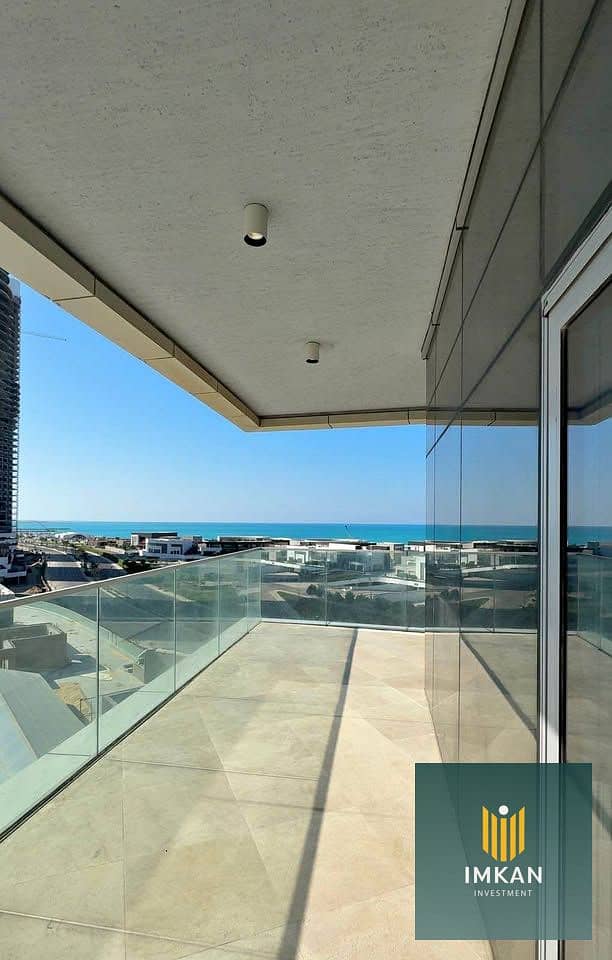 Chalet for sale with a 5% down payment, located by the sea and the New Alamein Towers. Fully finished and ready for immediate handover, with an instal - Vista 4
