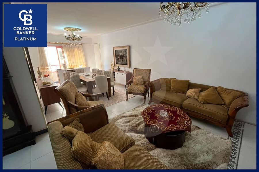 Apartment for sale in Kafr Abdo (next to Qardahi Palace), 220 sqm – prime floor – open views overlooking the street and Qardahi Palace. - Bild 2