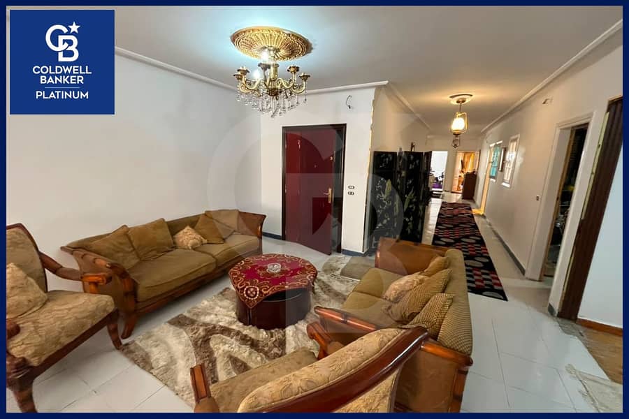 Apartment for sale in Kafr Abdo (next to Qardahi Palace), 220 sqm – prime floor – open views overlooking the street and Qardahi Palace. - Bild 3