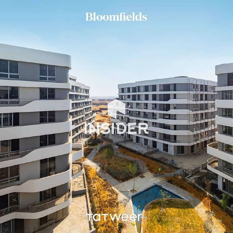 Very prime location apartment for sale at Bloomfields - Mostakbal city - Fler