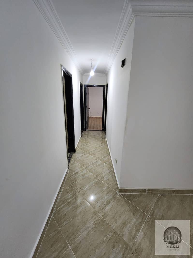 Apartment for sale in Dar Misr Al Andalus Phase 1, Building 70, 140 sq m, first floor, 3 bedrooms and 3 bathrooms, super deluxe finishing, 3.3 million - Fler