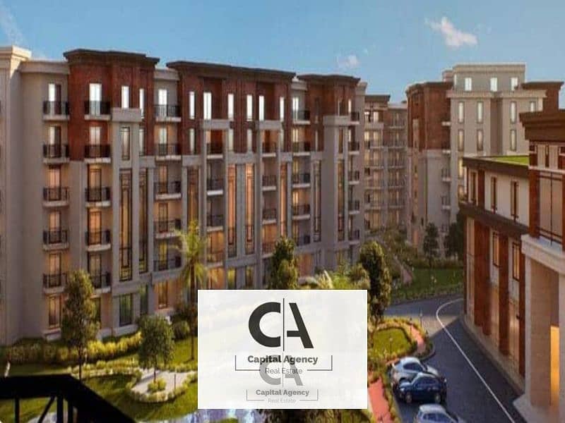 Apartment for sale 130 meters fully finished in the heart of the Fifth Settlement next to the American University | With a down payment of only 10% | - Widok 4