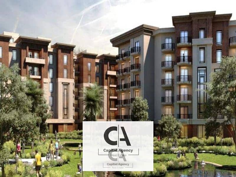 Apartment for sale 130 meters fully finished in the heart of the Fifth Settlement next to the American University | With a down payment of only 10% | - Widok 6