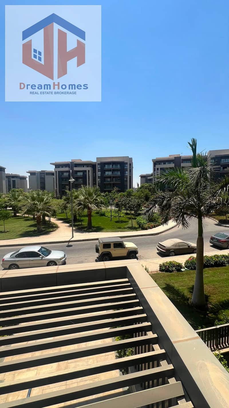 Apartment for rent under the law in Madinaty, Brivado, an 85m apartment with an open view on the first floor. - Vista 2