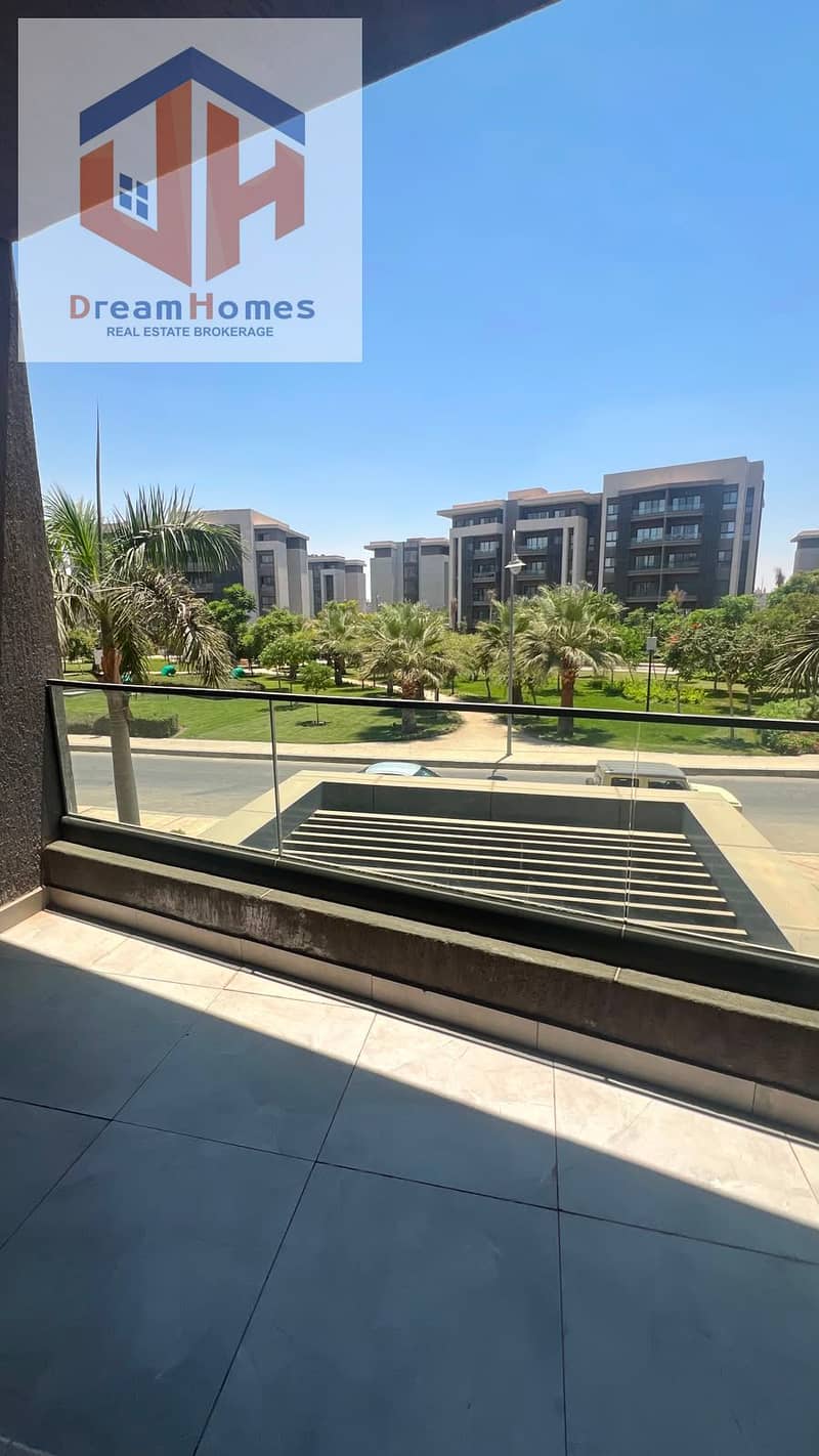 Apartment for rent under the law in Madinaty, Brivado, an 85m apartment with an open view on the first floor. - Vista 4