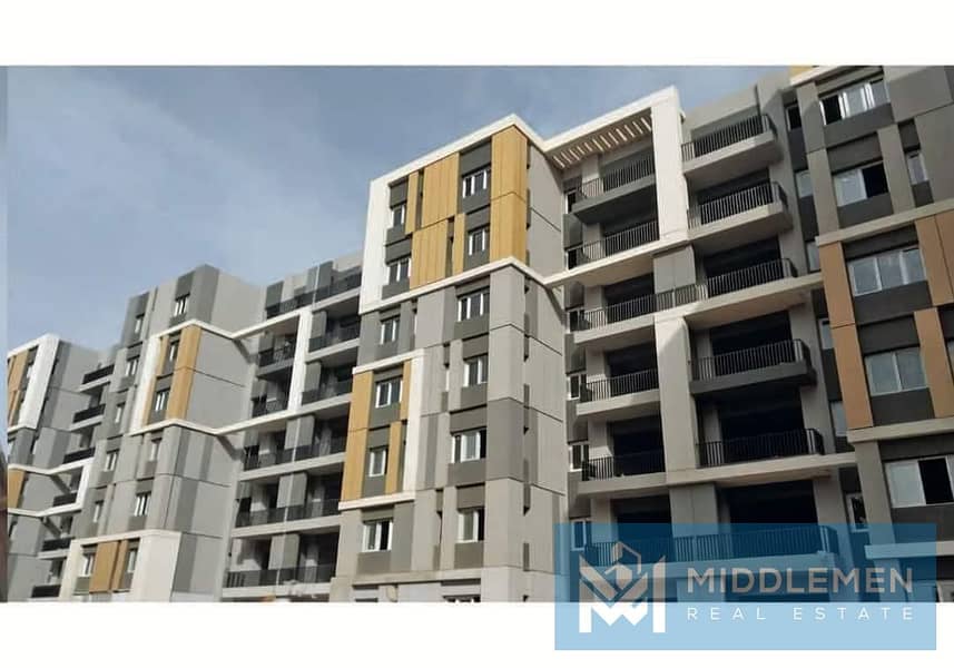 Apartment 138m 2bd Ready to Move in installment in Haptown Hassan Allam Mostakbal City - Meer