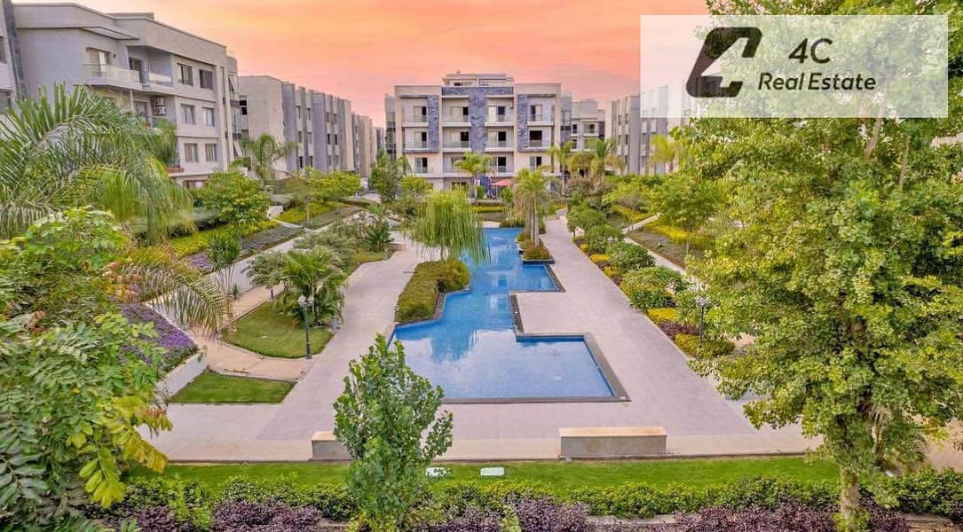 Apartment ready to move ultra super lux resale below market price 2 bedrooms in Galleria Moon Valley New Cairo near Golden Square and 90 Street - Bild 3
