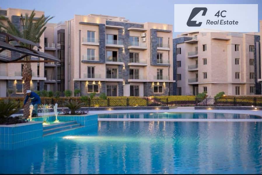 Apartment ready to move ultra super lux resale below market price 2 bedrooms in Galleria Moon Valley New Cairo near Golden Square and 90 Street - Bild 6