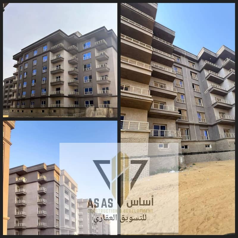 Apartment for sale in Taiba Rose Compound in New Cairo next to Dar Misr Al-Andalus and Janna, and Mountain View and Hyde Park, and South 90 and the American University. - Vista 2