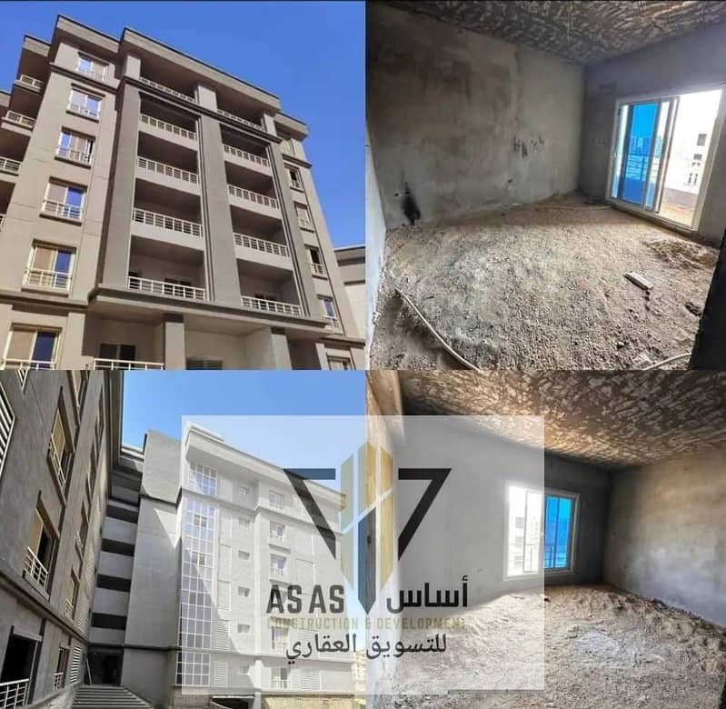 Apartment for sale in Taiba Rose Compound in New Cairo next to Dar Misr Al-Andalus and Janna, and Mountain View and Hyde Park, and South 90 and the American University. - Vista 6