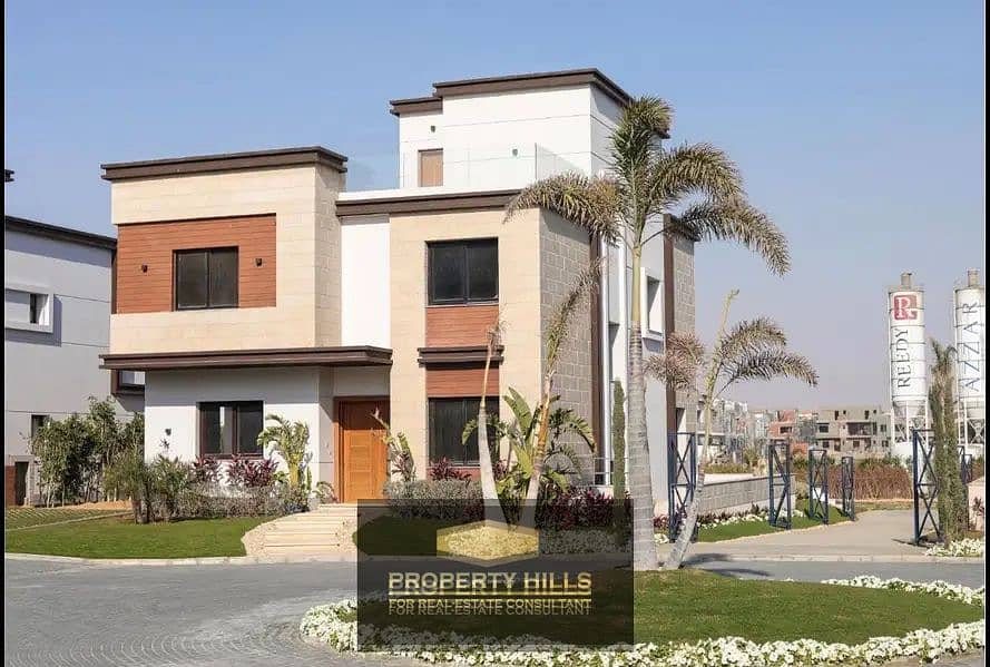 Own a villa with a private pool in Sheikh Zayed at the lowest price in the market, in front of Beverly Hills and next to Dunes. – pohled 6