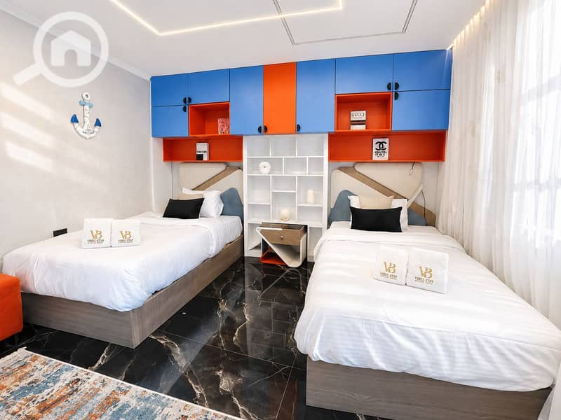5 Apartment12 double room two beds. PNG