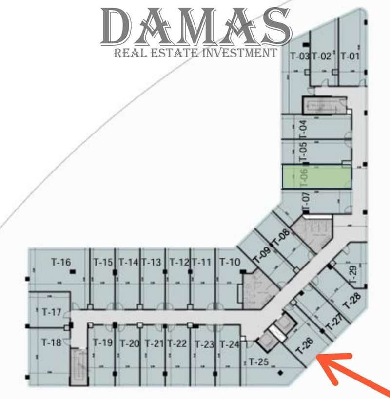 Own Your Administrative Office Now in Fifth Settlement – 51 sqm with a Strategic Location, Immediate Delivery. - Ansicht 3