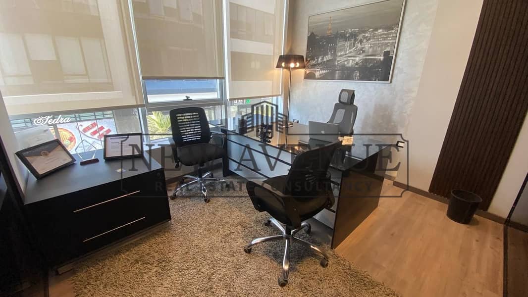 Administrative Income Office for Sale fully Finished with Ac’s in Agora Mall New Cairo - Meer