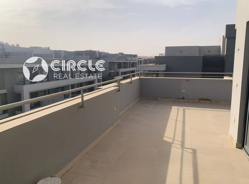 170m Fully Finished Penthouse For Rent With Kitchen & ACs In El Patio 7 La Vista New Cairo Fifth Settlement In Golden Square Behind AUC - Ansicht 6