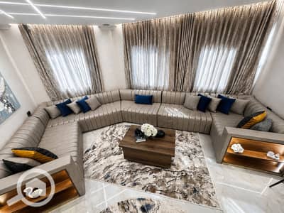 شقة 2 غرفة نوم للايجار في المهندسين، الجيزة - El mohandseen living room, direct view. PNG شقة 2 غرفة نوم للايجار في المهندسين، الجيزة - El mohandseen living room, direct view. PNG