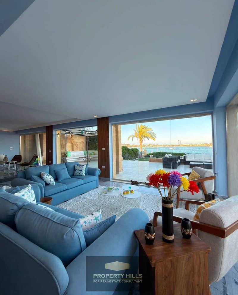For sale Chalet ready for immediate occupancy, panoramic sea view, next to Marassi and Mountain View, North Coast - Vista 2