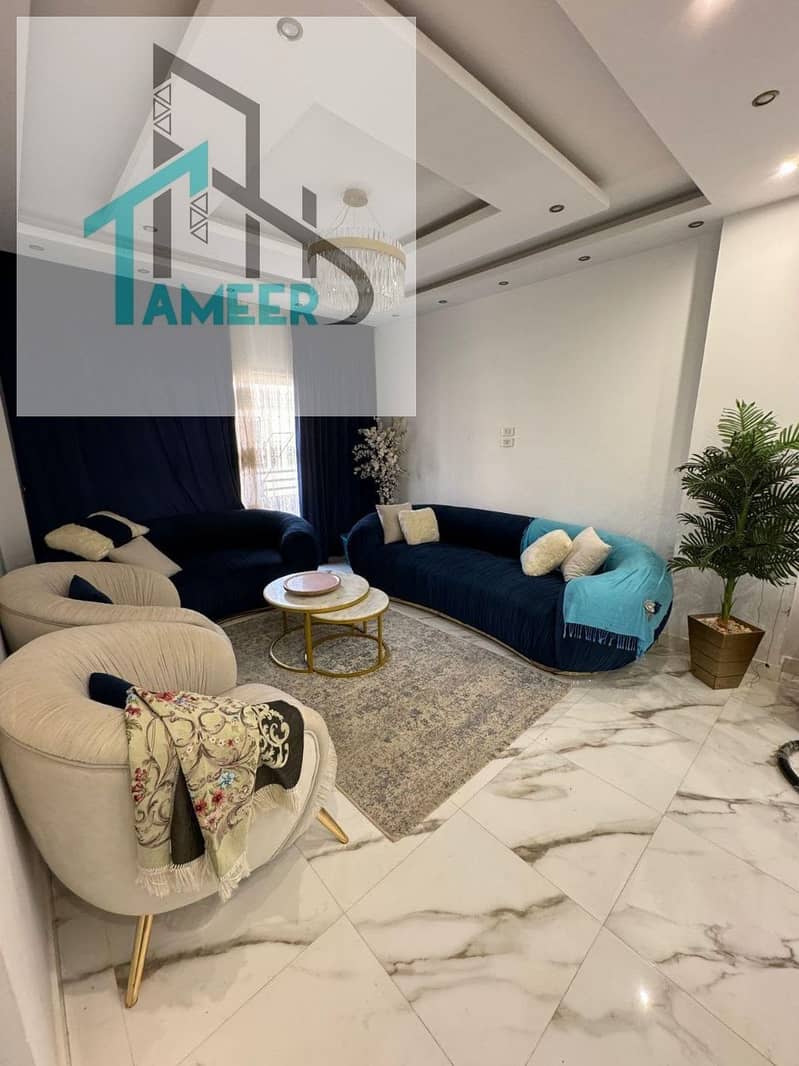 Apartment for sale in Lotus South in Fifth Settlement, area 170m - Vista 3