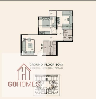 Studio for Sale in Zahraa Al Maadi, Cairo - 90 فيرال . jpeg Studio for Sale in Zahraa Al Maadi, Cairo - 90 فيرال . jpeg