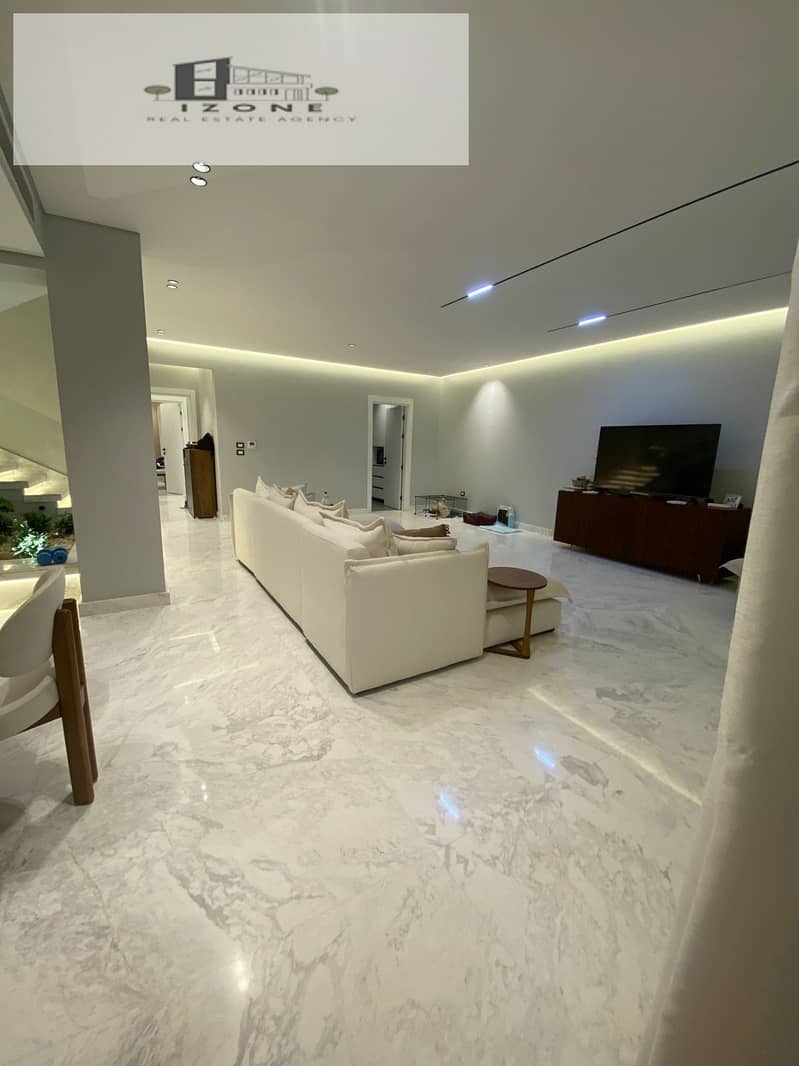 Best Price Twin House for Rent in Sodic Villette New Cairo 450 sqm BUA 600 sqm Land 4 Bedrooms - Vista 5