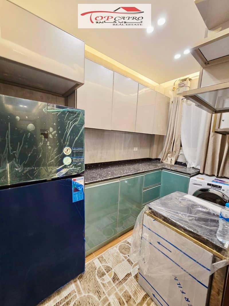 A stunning apartment for sale in Madinaty with furniture and appliances b7 - Meer