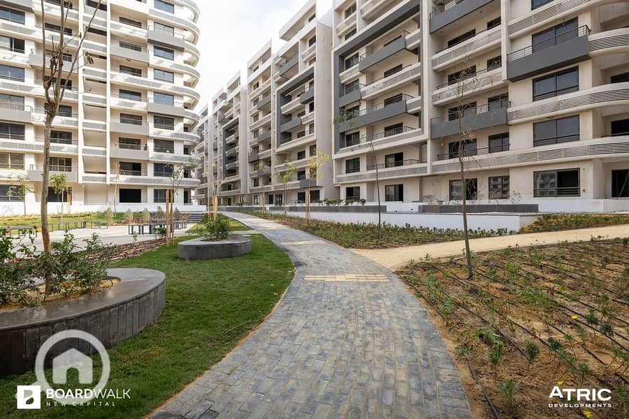 Receive a fully finished apartment with a 50% discount on cash near the Diplomatic District and Mohamed Bin Zayed Axis in the Administrative Capital. - Vista 6