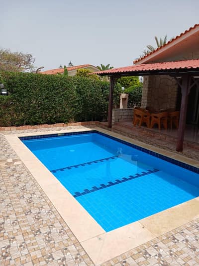 3 Bedroom Villa for Rent in North Coast, Matruh - فيلا ب حمام سباحه خاص الخصوصية والهدوء والراحه ومكيفه
