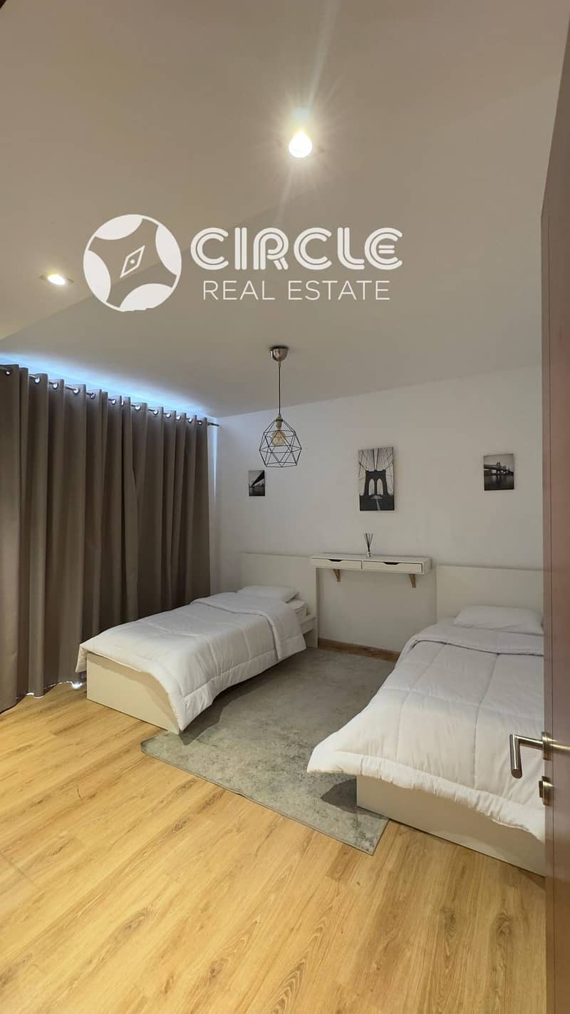 Luxury 160m Fully Furnished Apartment For Rent in Cairo Festival City (CFC) Living 5th Settlement New Cairo - Aanzicht 4