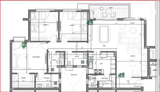3 Bedroom Flat for Rent in New Cairo, Cairo - WhatsApp Image 2026-06-08 at 9.31. 11 PM. jpeg