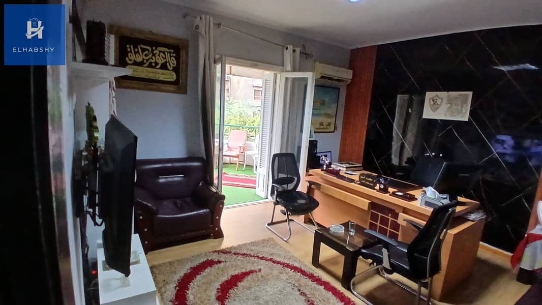 2 مكتب للإيجار في المهندسين 150م شارع الحجاز الرئيسى مكيف الغرف (2). jpg