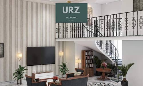 فیلا 4 غرف نوم للبيع في العاصمة الإدارية الجديدة، القاهرة - double-height-living-room. jpg