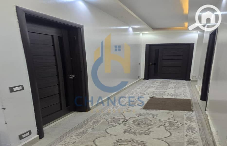 Roof for Sale in El Banafseg 4 Villas – Open View Over a Wide Garden – Ultra Super Lux Finishing – Full Reconciliation - Ansicht 5