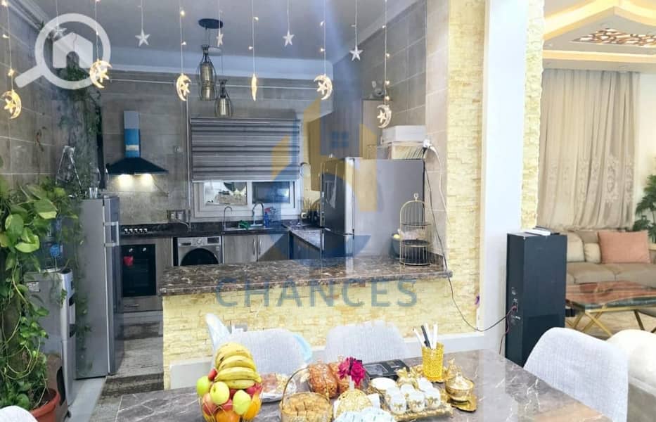 Roof for Sale in El Banafseg 4 Villas – Open View Over a Wide Garden – Ultra Super Lux Finishing – Full Reconciliation - Ansicht 6