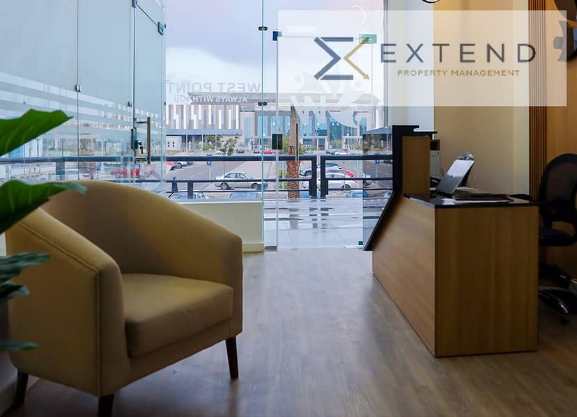 Administrative unit for rent with an area of 130.2 m inside a shopping mall in the heart of October 6 on the central axis near Al-Hosari Square - Aanzicht 5