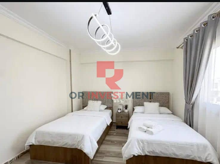 Apartment for rent in janna zayed 2 _ fully furnished _ el Sheikh Zayed - Meer