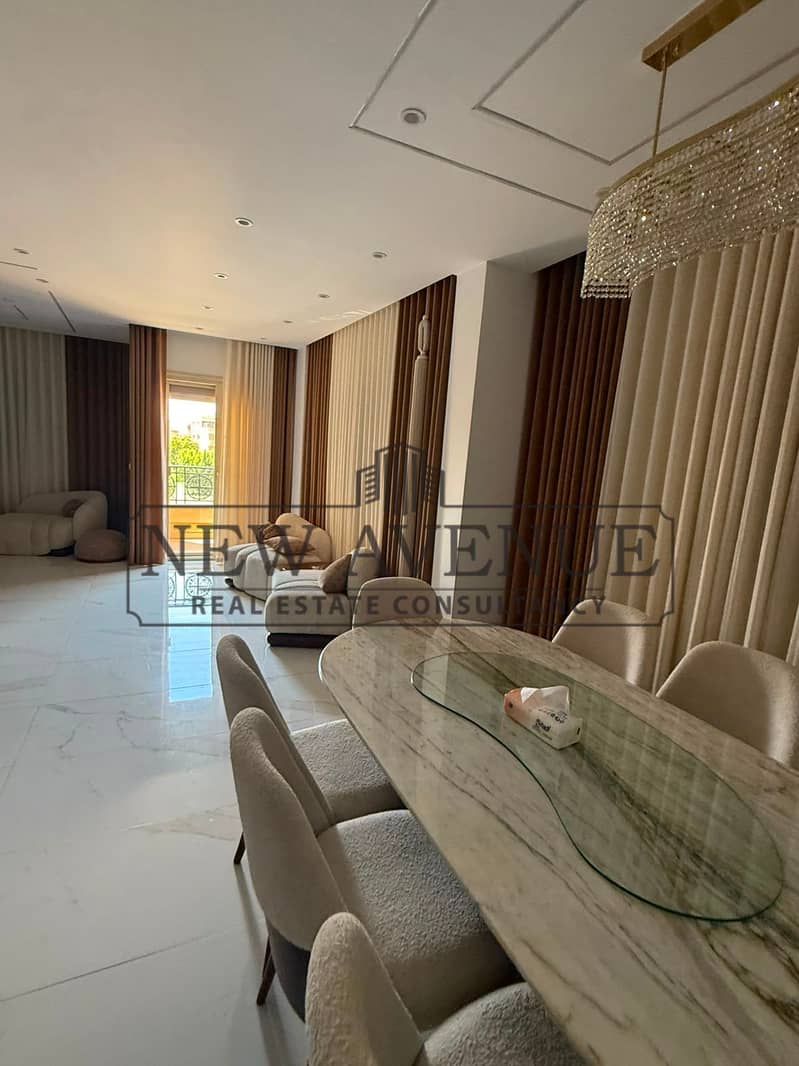 Apartment for Sale super lux finishing and furnished ready to move with open view in el yasmeen villas in new cairo - Aanzicht 3