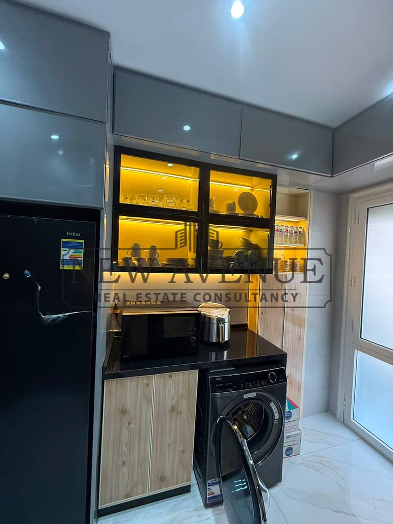 Apartment for Sale super lux finishing and furnished ready to move with open view in el yasmeen villas in new cairo - Aanzicht 6