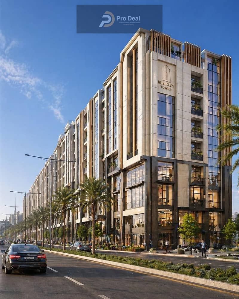 For sale, an administrative unit inside Kompaound Marooch 74m - Vista 2